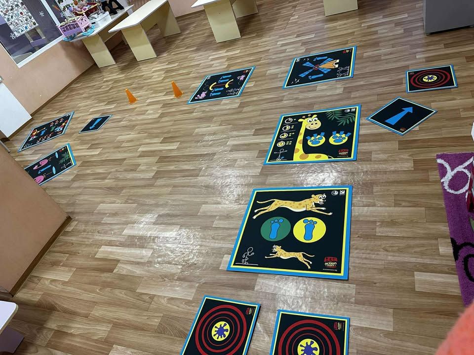 Иновативни постелки Action Mats - ДГ Веселка - Ивайло